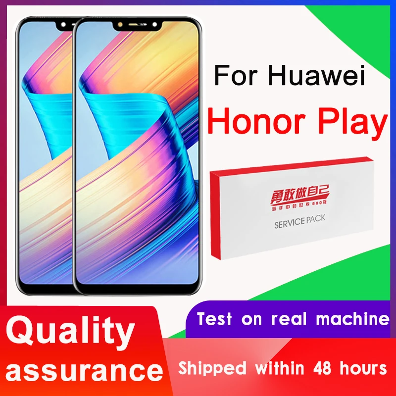 100% тестирование 6 3 ''ЖК дисплей экран Замена для Huawei Honor Play ЖК-дисплей