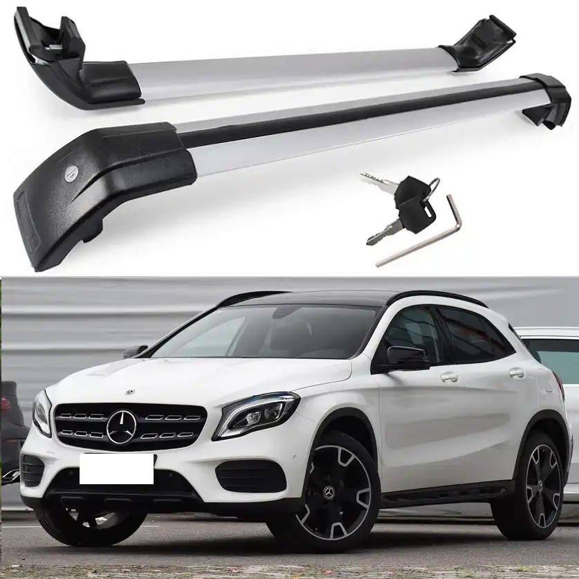 Lockable For Mercedes Benz Gla200 Gla250 Gla 2014 2020 Top Cargo Carrier Bag Luggage Rack Roof Rack Roof Rail Cross Bar Roof Racks Boxes Aliexpress