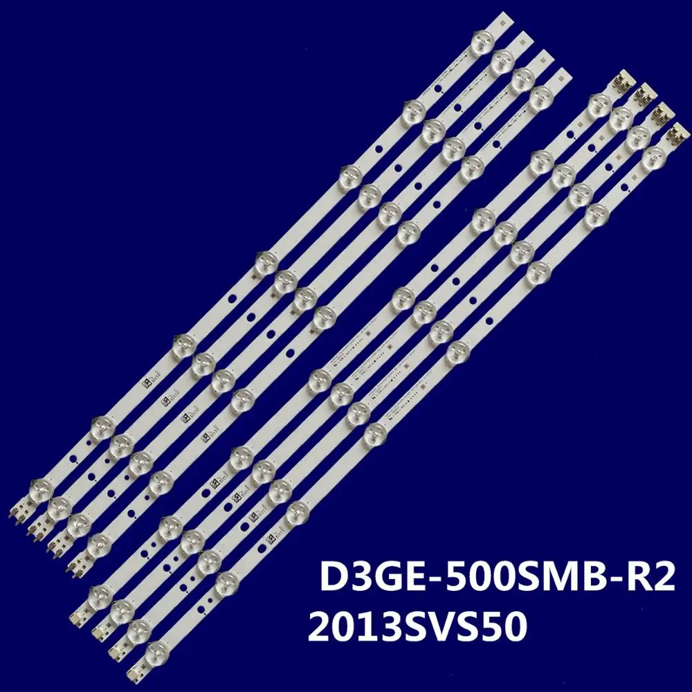 5 наборов = 40 шт. светодиодных лент для Samsung UN50J6200 D3GE 500SMA R3 2013svs50 _ 3228n1_b2_r07 L08 500SMB R2