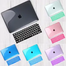 Прозрачный пластиковый твердый чехол для ноутбука MacBook Air 13 retina Pro 13 15 16 дюймов ноутбука крышка клавиатуры A1932 A2141 A2159