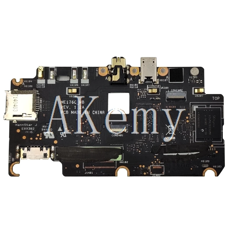 Новый оригинальный для ASUS MeMO Pad 7 ME176C ME176 планшеты материнская плата для ноутбука mianboard материнская плата W/z3745-процессор 8 Гб Новый оригинальный для ASUS MeMO Pad 7 ME176C ME176 планшеты материнская плата для ноутбука mianboard материнская плата W/z3745-процессор 8 Гб