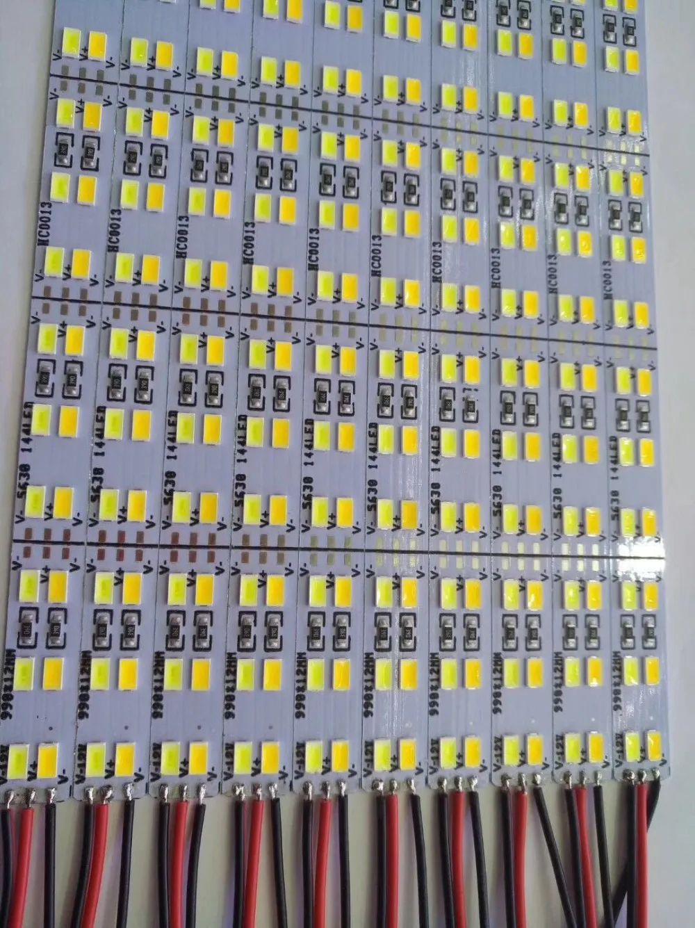 10 шт. супер яркий светодиодный жесткий бар свет DC12V 50 см 36 LED SMD 5630 Алюминий сплава светодиодные полосы света для Кабинета