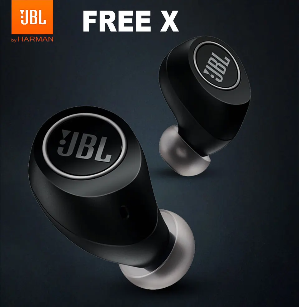 Оригинальные беспроводные Bluetooth наушники JBL Free X Ture, спортивные стерео наушники TWS, Бас-гарнитура, водонепроницаемая гарнитура с микрофоном