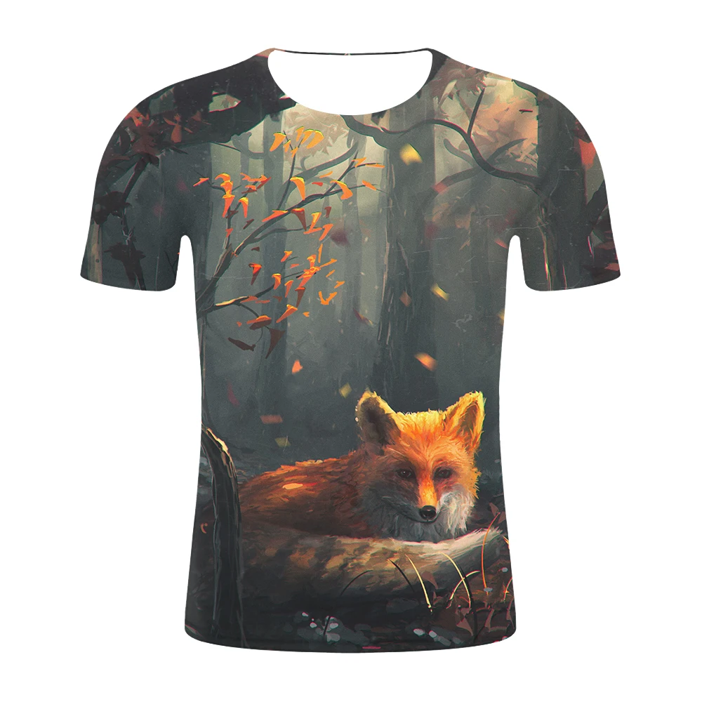 HZIJUEFunny Animal t shirt 3d t-shirt Men tshirt Short Sleeve Tee Unisex Top Anime Streetwear Drop Ship S-XXXXL |