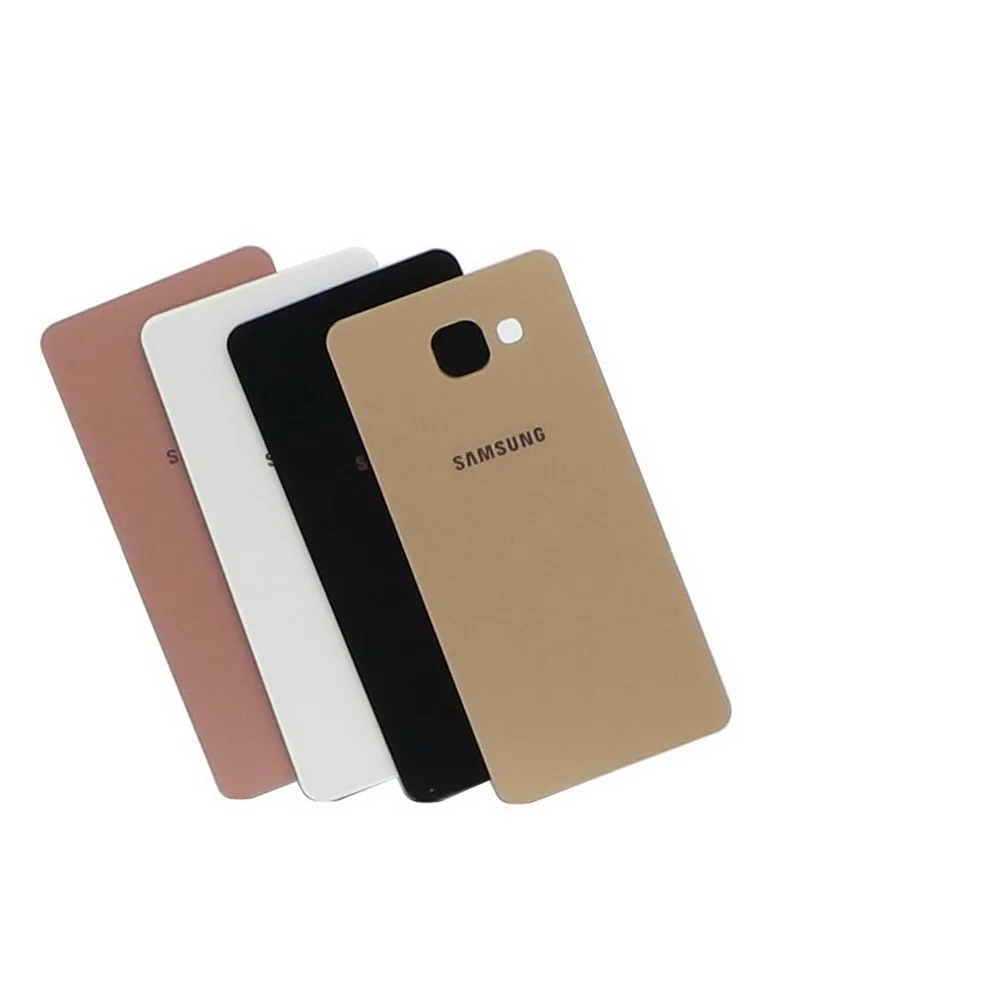 Высококачественный чехол для задней батареи Samsung Galaxy A510 A510F 3D стеклянный корпус A5