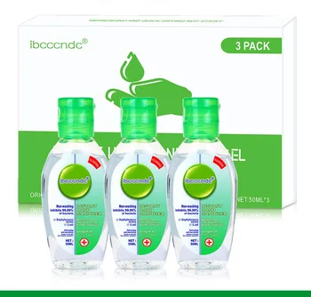 

3 PCS/Set Anti-Bacteria Hand Sanitizer No-clean Hand Gel Waterless Hand Soap Gel antibacterial Alcohol Desinfectante for Family