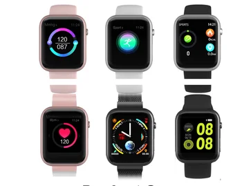 

Sports Bracelet Round Screen Color Screen Waterproof Smart Bracelet Healthy Blood Pressure Heart Rate Bluetooth Sports Bracele