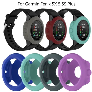 

Silicone Case Cover for Garmin Fenix 5X 5 5S Plus GPS Smart watch Soft Case Protector Cover for Garmin Fenix 5X 5 Sport Watch