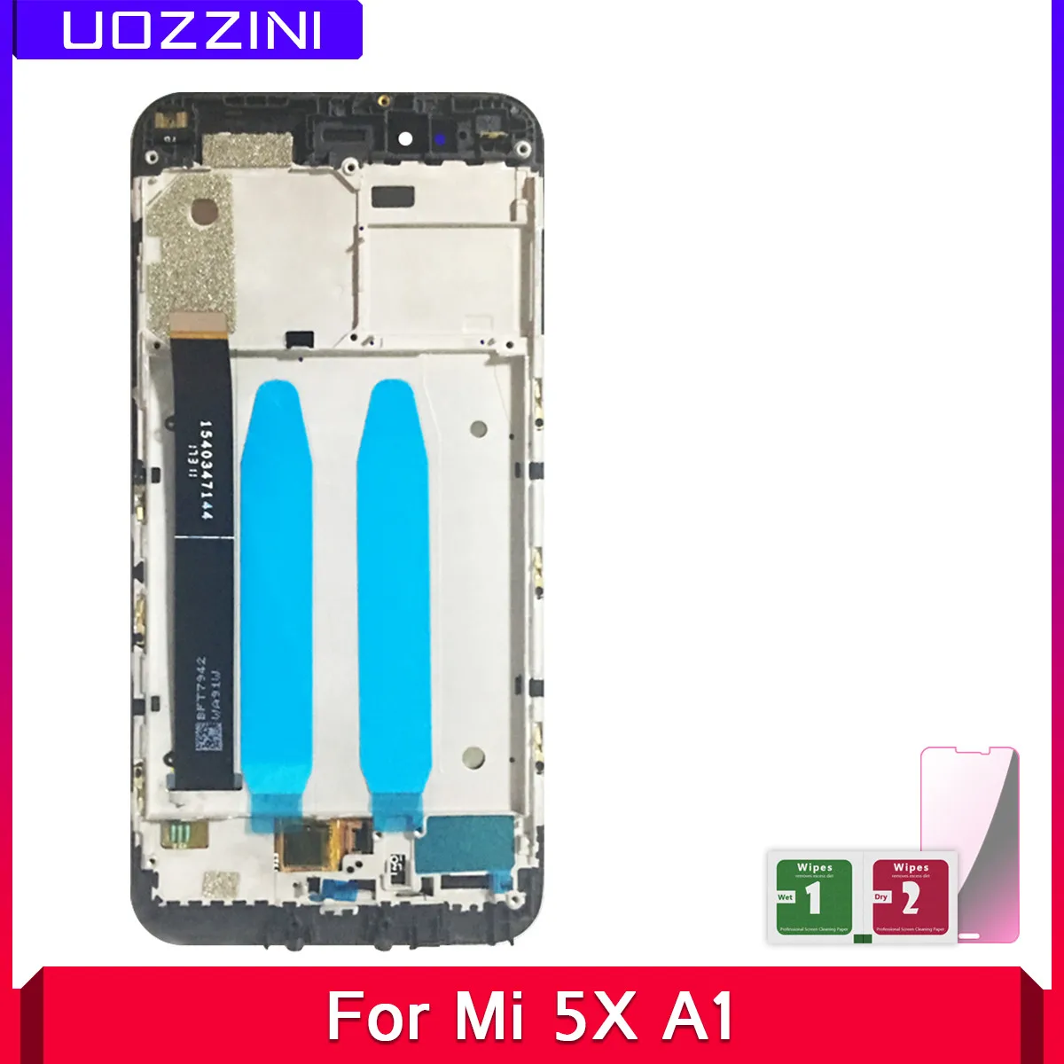 ЖК-дисплей для Xiaomi Mi A1 с рамкой сменный сенсорный экран дигитайзером 5X 2 шт. |