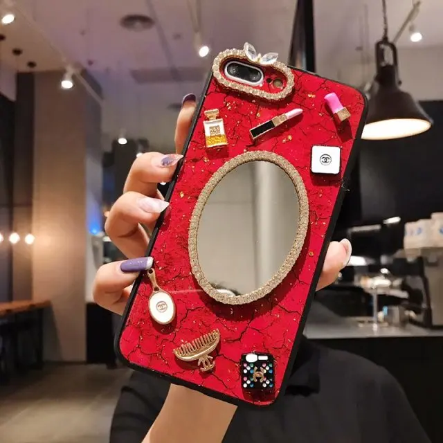 Модный алмазный зеркальный чехол-накладка в кристаллах для samsung Galaxy Note 9 8 S10/9/8 Plus блестящий чехол для телефона