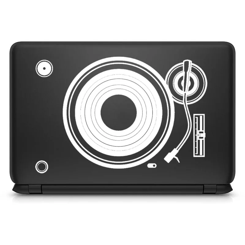 Pegatina Retro Para reproductor de DJ, vinilo de piel para portátil, para Macbook Pro 16 \