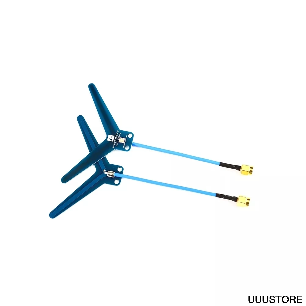 2 шт. Matek System MATEKSYS ANT Y1240 1 ГГц 3 3dBi DIPOLE FPV антенна для радиоуправляемых дронов очков