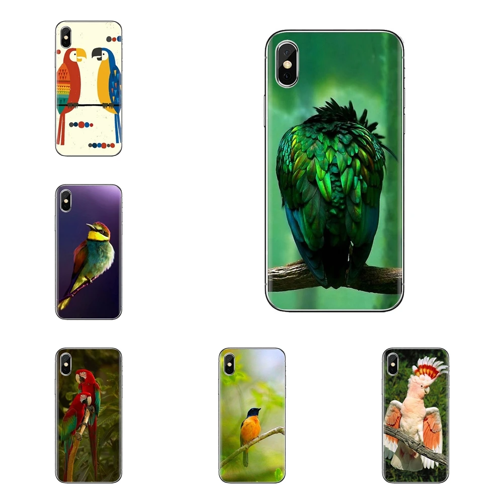 Для Xiaomi Mi3 samsung A10 A30 A40 A50 A60 A70 Galaxy S2 Note 2 большое ядро Prime Садовый цветок птица Ringneck