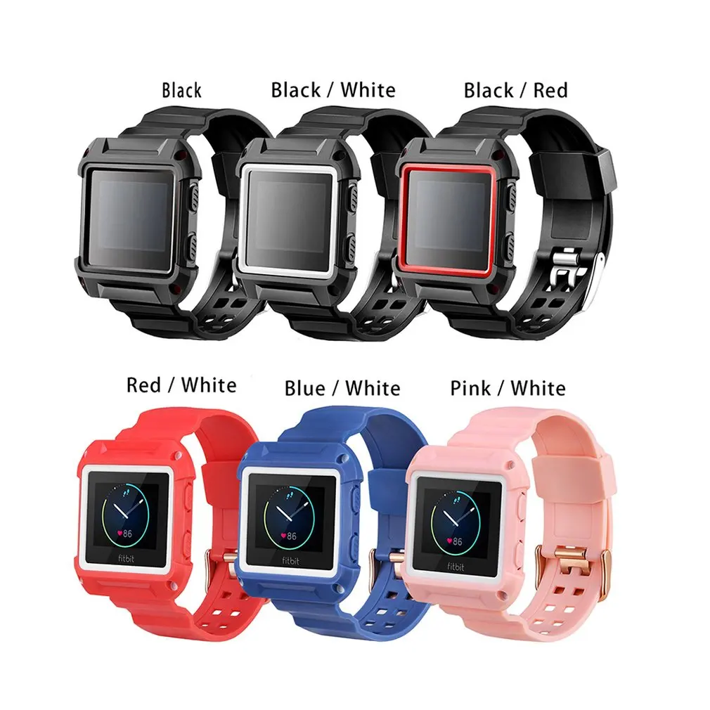 Смарт-часы сменный ремешок большой браслет ремешок+ рамка для Fitbit Blaze горячая распродажа