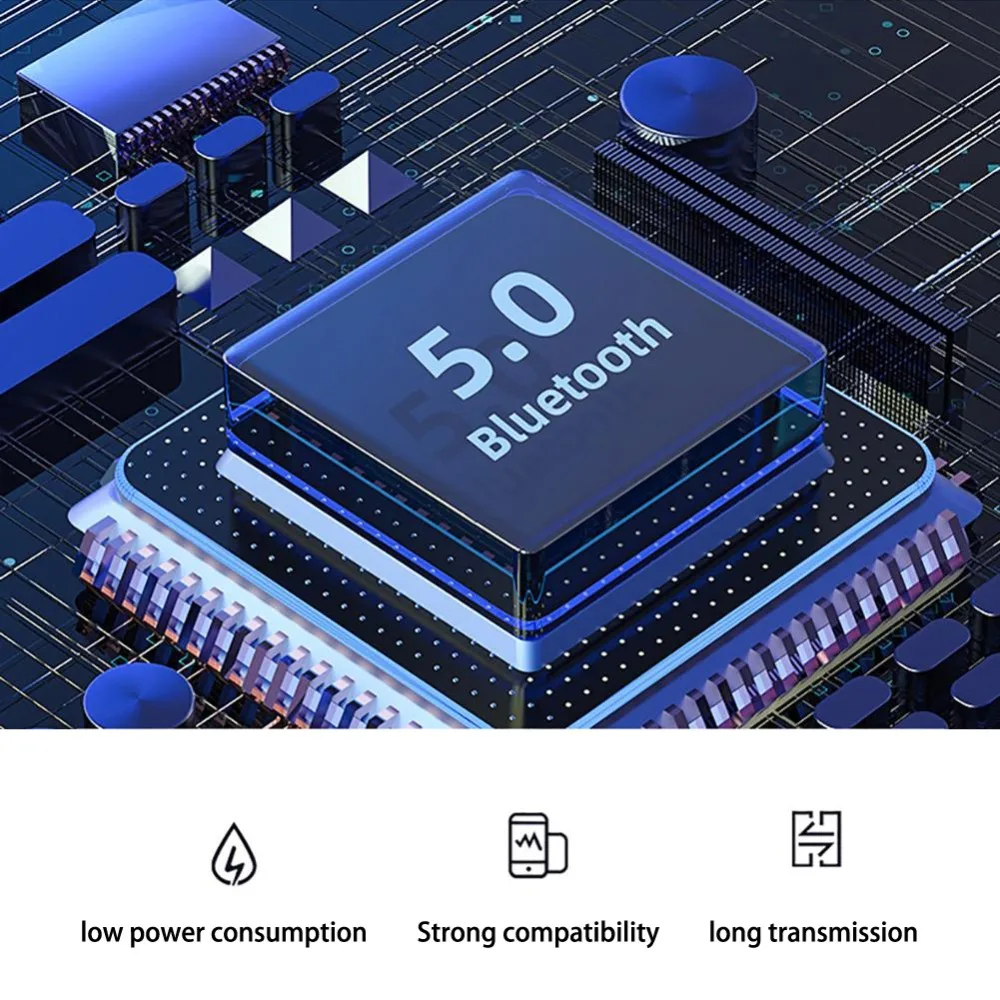 Спортивные Bluetooth наушники 5,0 Беспроводная 3D стерео Легкая удобная гарнитура с двойным микрофоном гарнитура для автоматического сопряжения