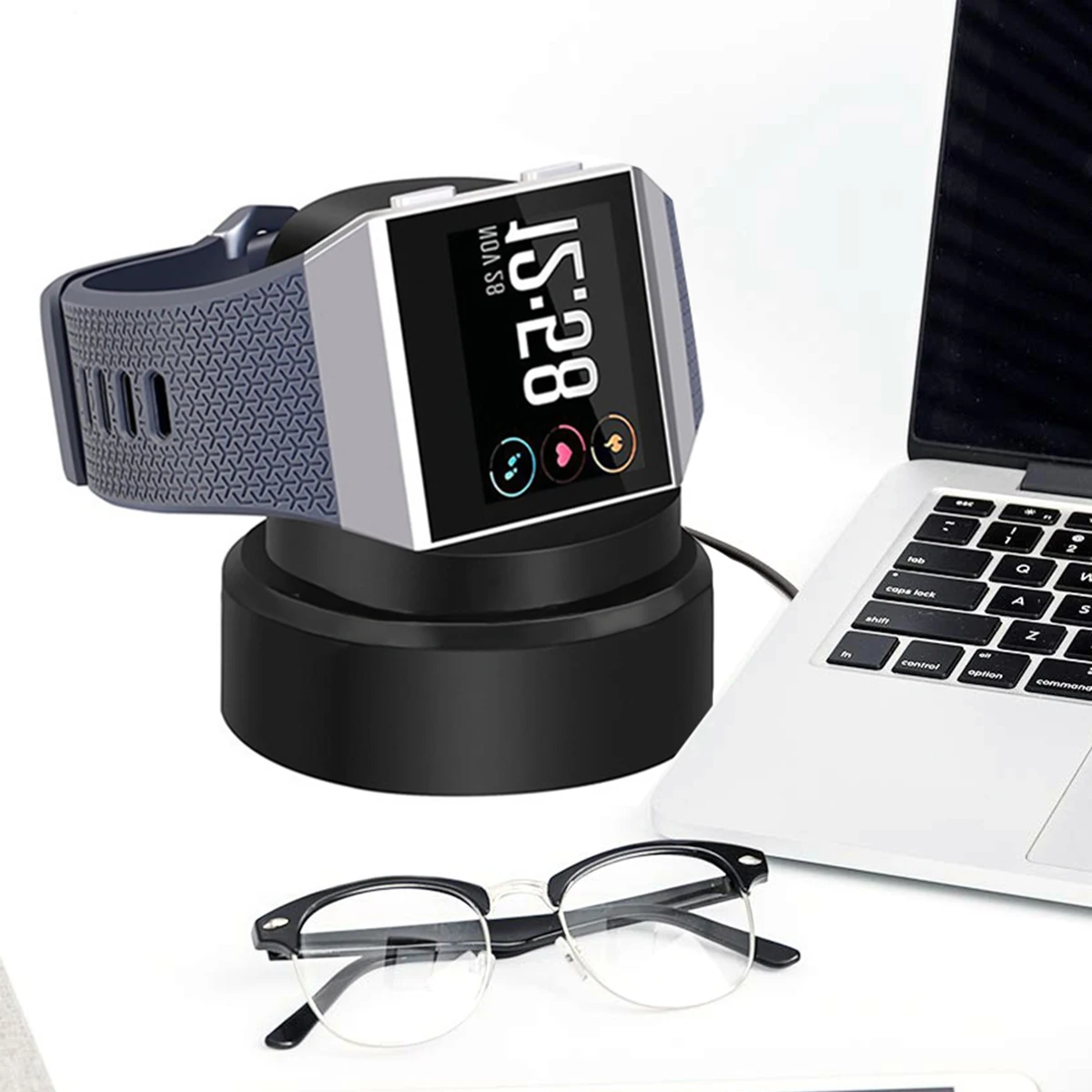SOONHUA зарядное usb-устройство док-станция магнитные часы зарядное устройство s Для Fitbit Ionic Смарт-часы