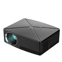 C80 светодиодный мини-проектор 1280X720 Видео проектор Поддержка Hd Домашний кинотеатр Hdmi кабель подключения компьютера ТВ коробка для US plug