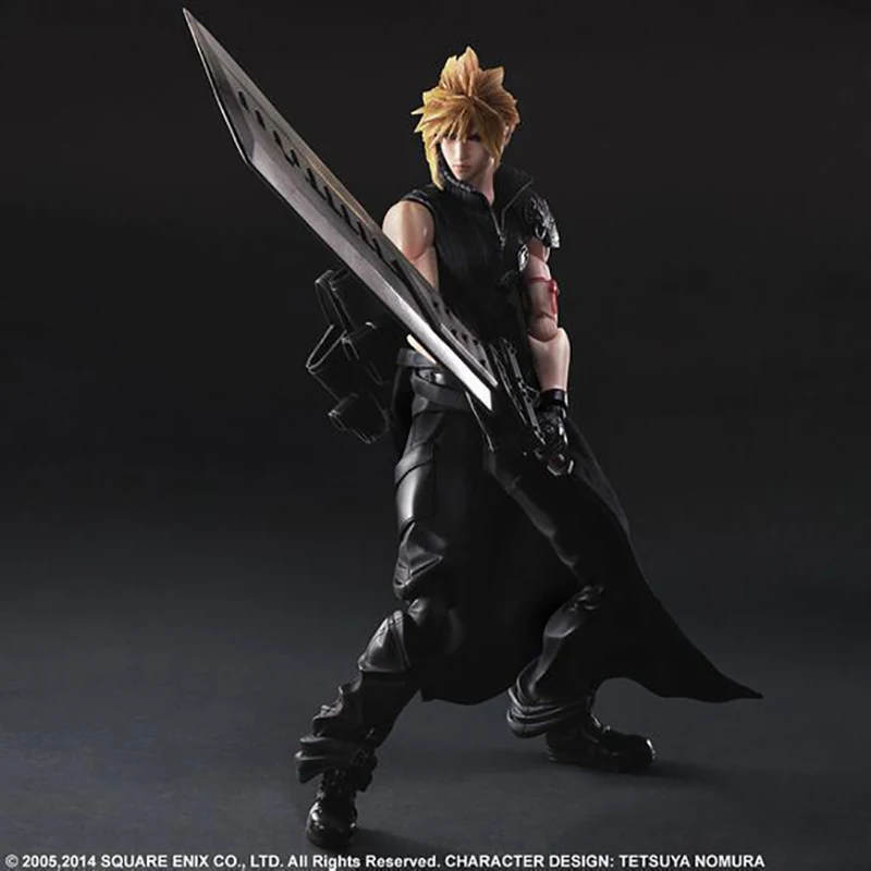 28 см Play Arts Final Fantasy Cloud Strife фигурка модель игрушки кукла Gife