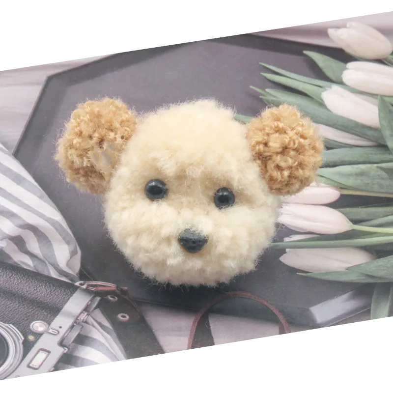Cute Plush Bear Miniature Landscape Ornament Animal Model 5-15Pcs/Pack DIY Hairpin Clothing Bag Handicraft Decoration Materials craft supplies doll handmade accessories craft toys