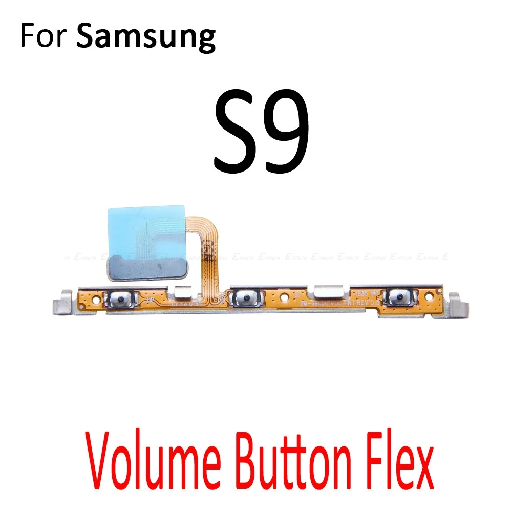 Для samsung Galaxy S7 Edge S8 S9 S10 Plus выключатель питания вкл/выкл кнопка громкости гибкий кабель