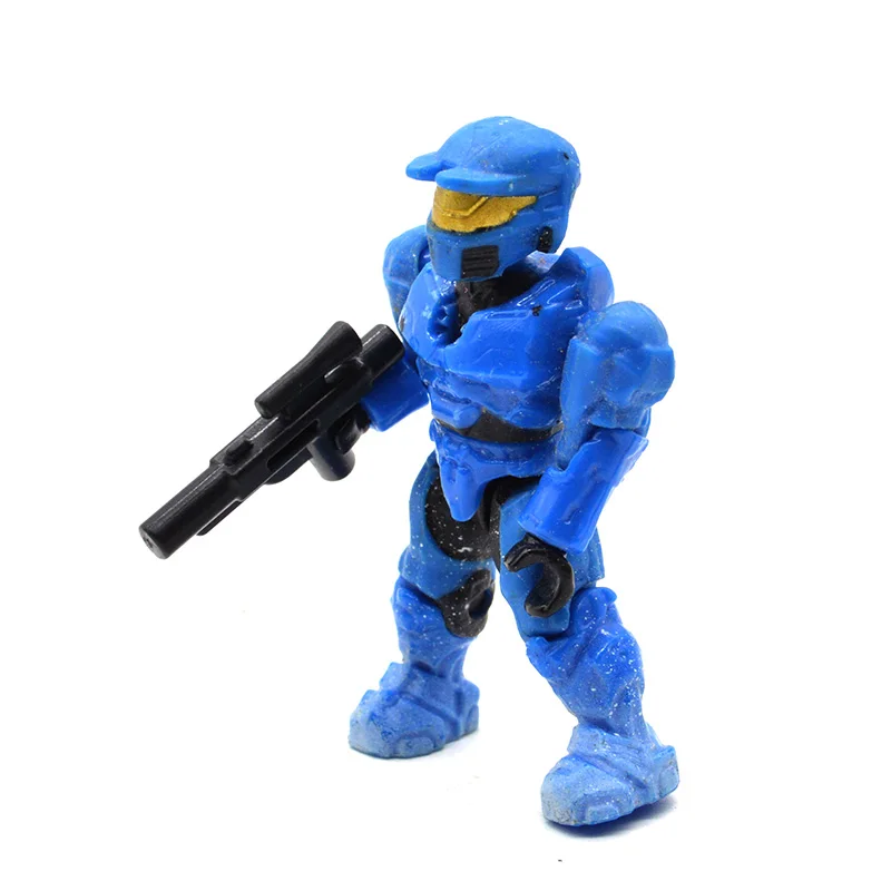 Одиночная Halo Wars Warriors Монстры люди Спартанские игры ковенанты пушки солдаты строительные блоки кирпичи игрушки для детей - Цвет: 1 Piece MB80
