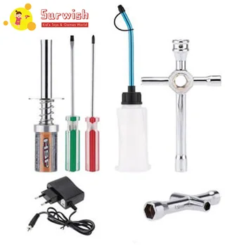 

Glow Plug Igniter Ignition Starter Tools Kit For HSP 80141 80142A / 1:10 Methanol Engine / 1: 10 Gasoline Engine