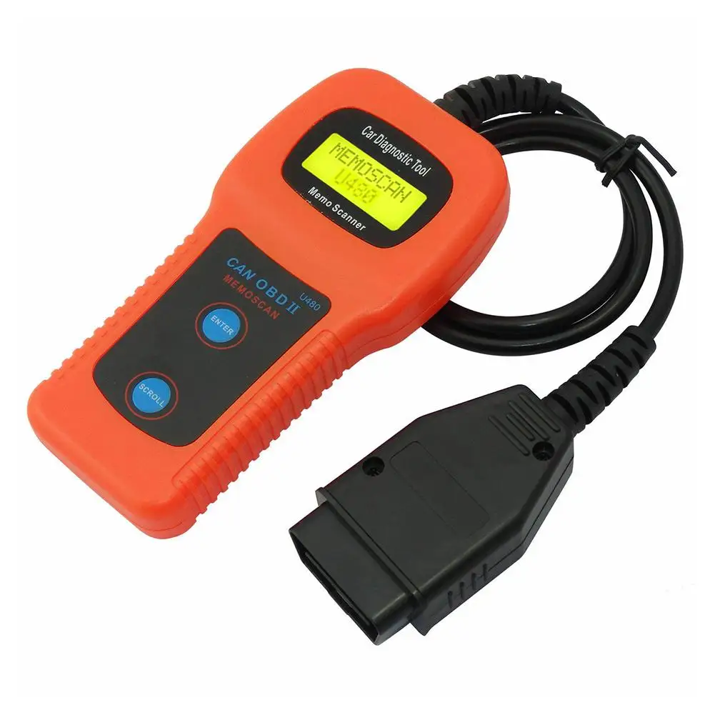 C27-U480 считыватель кодов OBD2CAN автобус EOBD Ull функция Автомобильный диагностический сканер универсальный OBD Код двигателя