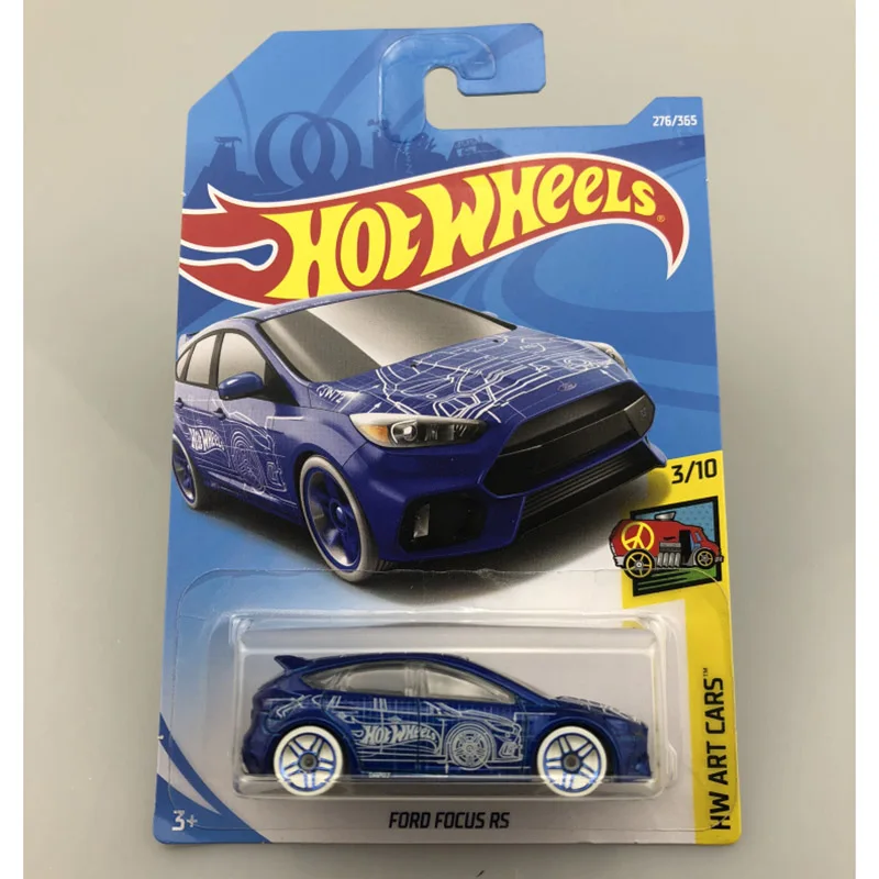Горячие колеса 1:64 Автомобиль FORD FOCUS RS Forza Мотоспорт коллектор издание металл