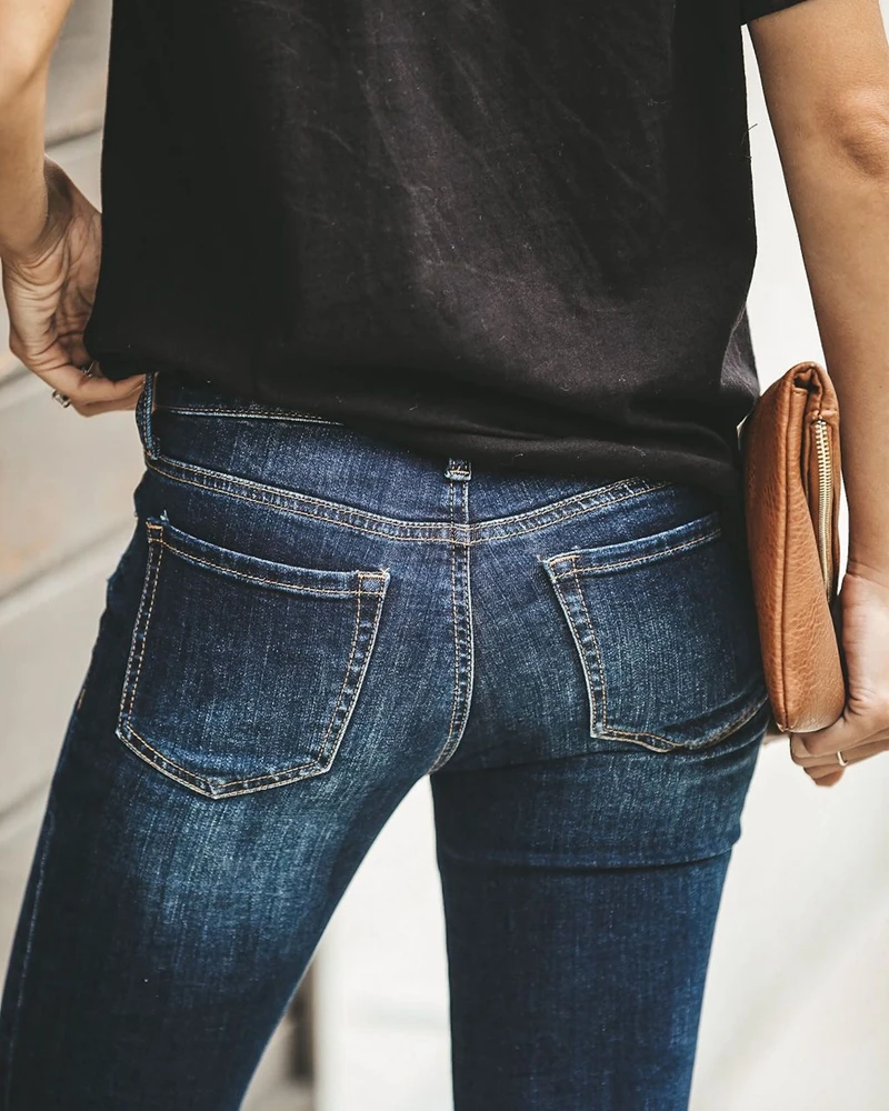 Джинсы бойфренда с дырками, женские штаны, крутые джинсовые винтажные обтягивающие джинсы с эффектом пуш-ап, джинсы с высокой талией, повседневные женские облегающие джинсы calca