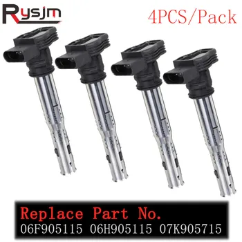 

New Arrival Ignition Coil 06F905115 06H905115 07K905715 Fit for Audi A3 A4 A5 A6 A8 Q3 Q5 RS4 S5 TT SKODA SEAT 4PCS