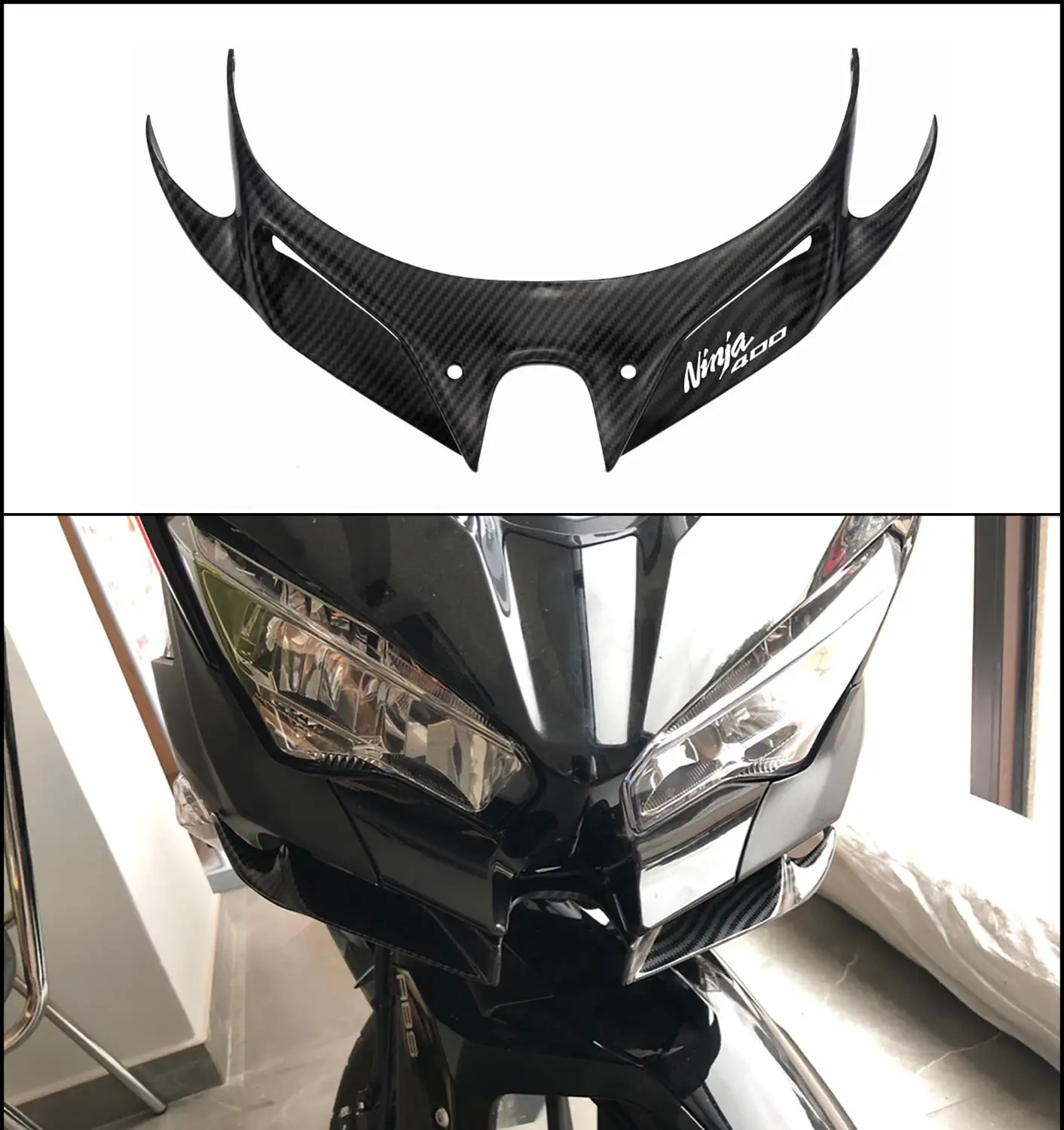 MTKRACING для KAWASAKI NINJA 250 400 передний мотоциклетный аэродинамический обтекатель