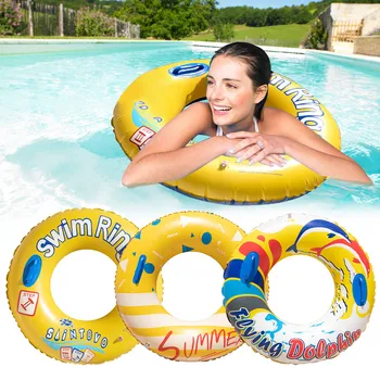 

Thickened Men And Women Inflatable Swimming Ring Inflatable Pool Cute Swimming Ring Toy Beach Party Outdoor for Adult and Kid