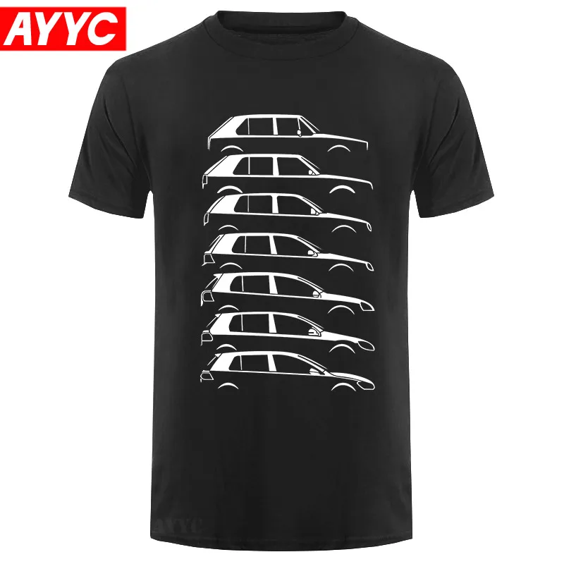 Горячая Распродажа-мода-Evolution-Golfs-GTI-Vdub-Mk-Inspire-Evolution-Футболка-футболка | Мужская