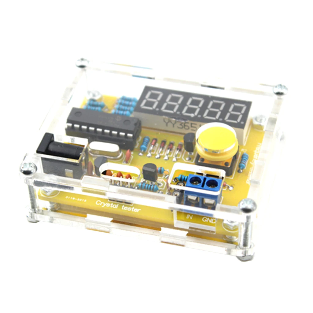 1Hz-50MHz Crystal Oscillator Frequency Tester Meter Counter DIY Kit With Universal USB Interface