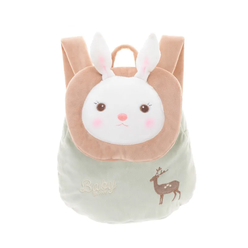 Backpack Doll Kids Toys Plush Bags Rabbit Kawaii Backpack Toy for Children Shoulder Bag for Kindergarten Girl - Цвет: 4