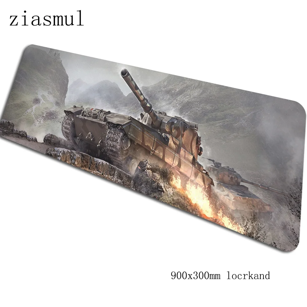 World of tanks коврик для мыши 90x30 см компьютерный коврик для мыши большой padmouse подарок на Хэллоуин Коврик Для Мыши Эргономичный гаджет офисные настольные коврики - Цвет: Size 900x300x2mm