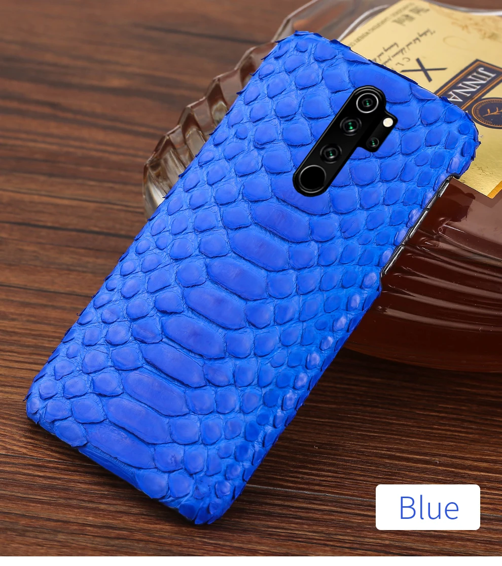 Чехол для телефона из натуральной кожи питона для Xiomi Redmi Note 8 Pro Note 7 8T 8 5 чехол для Xiaomi mi 9 9T Pro Lite 8 A3 A2 Note 10 Pro