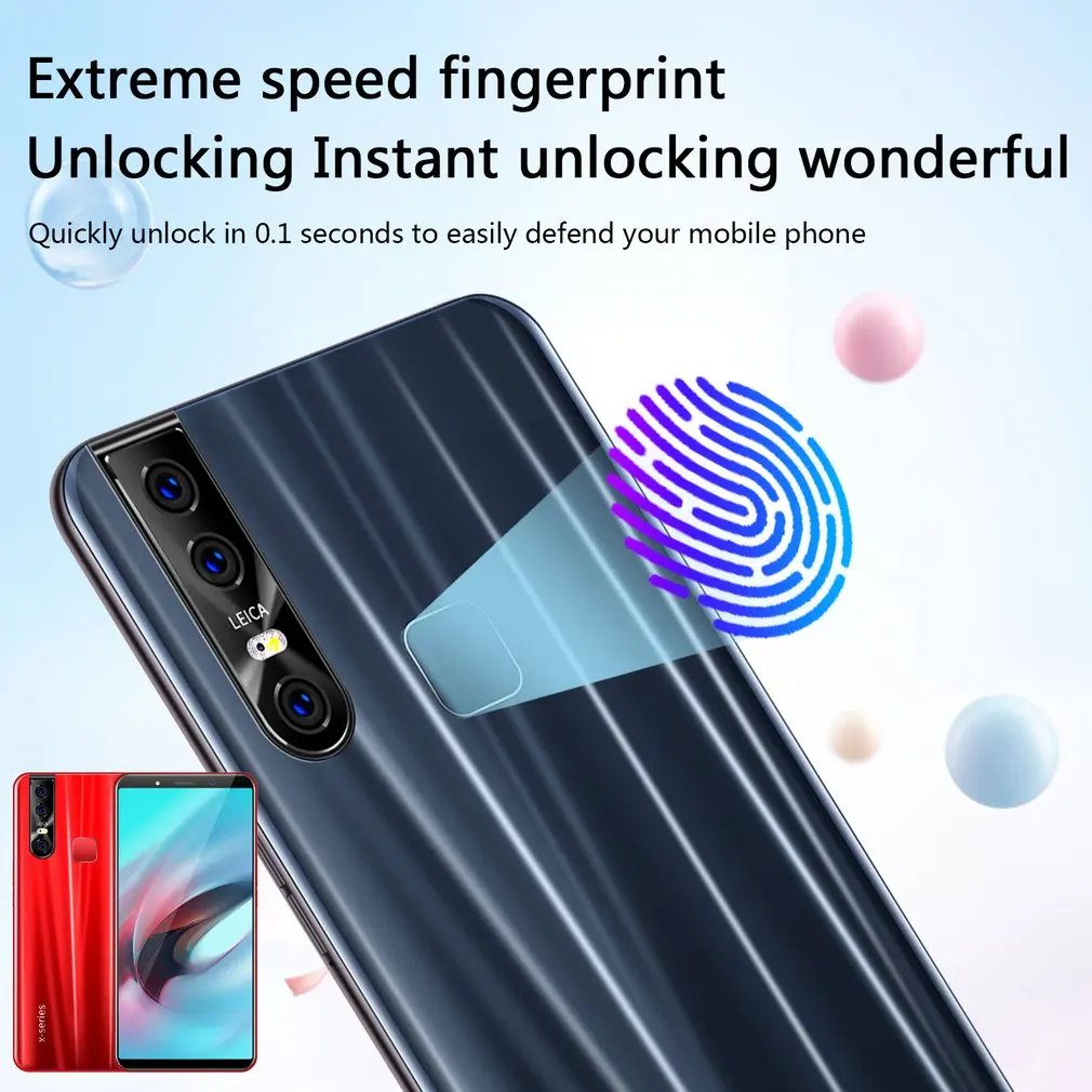 Мобильный телефон X27, мобильный телефон 6,3 дюймов, три кадра, смартфон, Fingerprintmobile 3g 1 с 16G, телефон, поднимает удивительную камеру