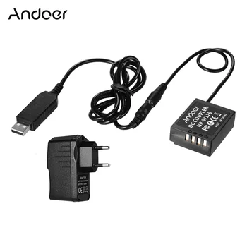 

Andoer 5V USB to NP-W126 Dummy Battery Pack DC Coupler with Power Adapter for Fuji Cameras X-A1/X-A2/X-A3/X-E1/X-E2/X-M1/X-Pro