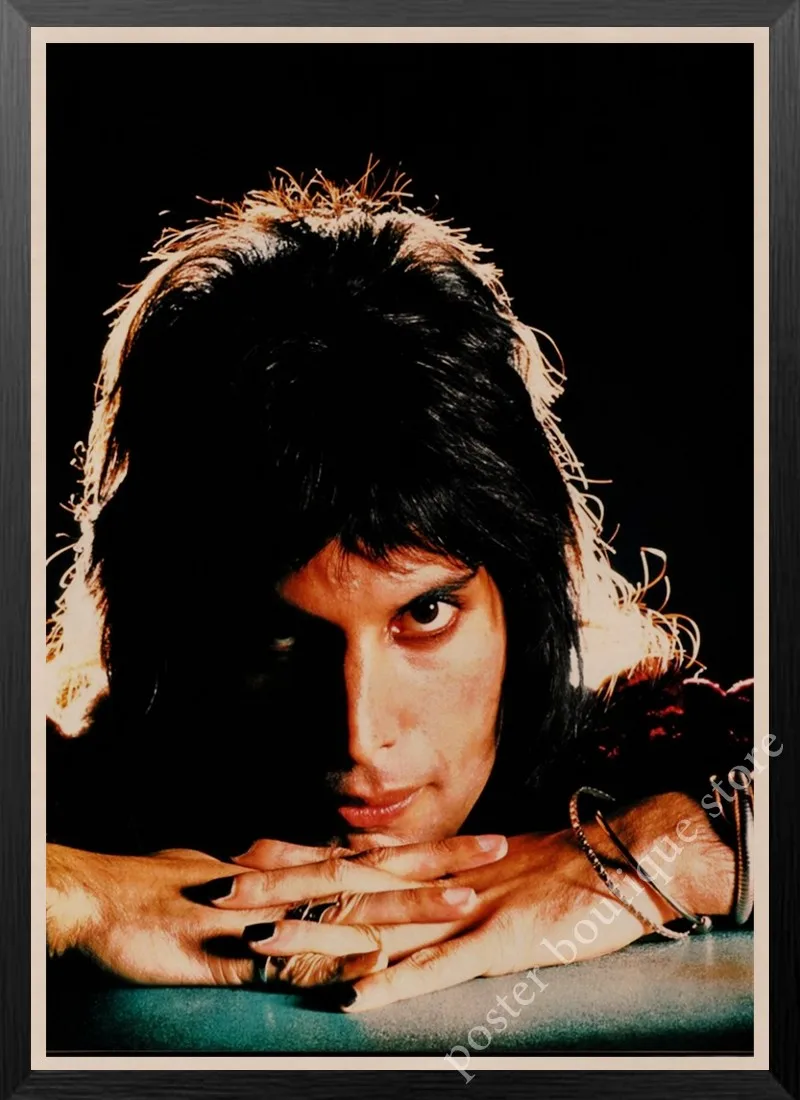 Queen Band музыкальный плакат на крафт-бумаге Фредди Меркьюри, Brian мая винтажная Высококачественная декоративная роспись стены стикер - Цвет: 4