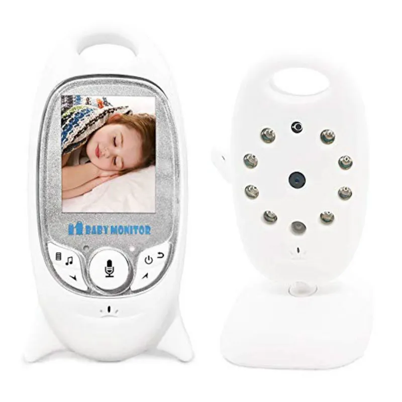 

Wireless Video Baby Monitor Night vision camera and two way audio system and temperature monitoring baby safety and security