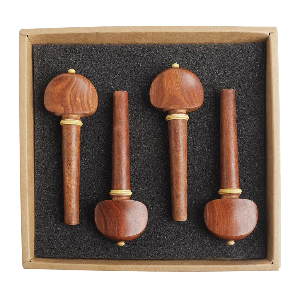 4 шт. скрипка дерево Колки/Колки Endpin Набор для 4/4 скрипки скрипка