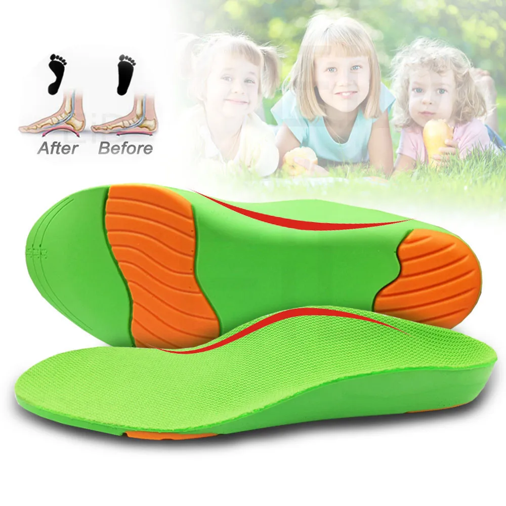 EiD High quality Orthotic Insole EVA for Kids Children Flat Feet Arch Support Insoles Orthopedic Shoe sole insoles pads Inserts