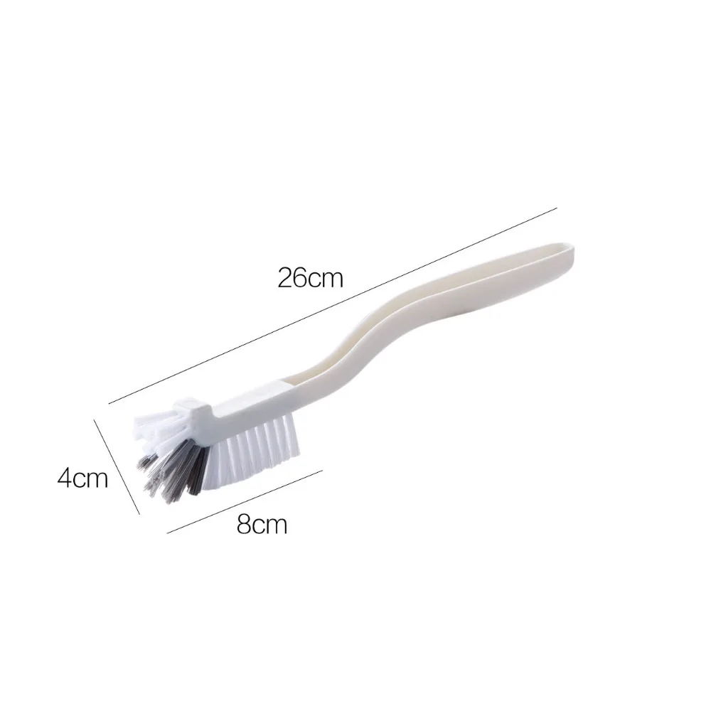 1Pc Window Groove Cleaning Brush Scraper Bathroom Tile Corner Cleaner Window Slot Brushes Kitchen Sink Cleaning Brush