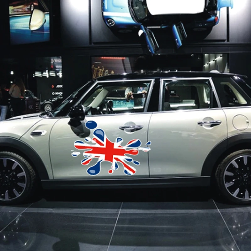 Наклейки Union Jack на боковые двери и крылья наклейки талию сделай сам Стайлинг для