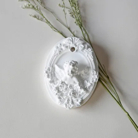 New Flower Angel DIY Soap Silicone Mold 3D Craft Fairy Polymer Clay Candle Soap Moulds Chocolate Fondant Cake Decorating Tools