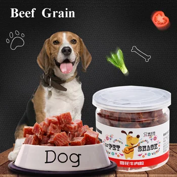 

Pet Snacks Snowflake Beef Grain Natural Fresh Dog Food Snack Healthy Delicious Cleaning Teeth Training Awards Dog Snacks 180g