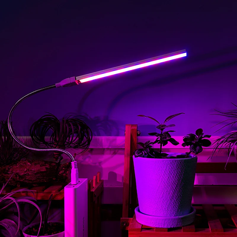 Grow Light 3W 5W 14/20LEDs USB Grow Light Full Spectrum Plant Grow Lights Red Blue Phyto Lamp For Garden House Indoor Flower Plant Growing