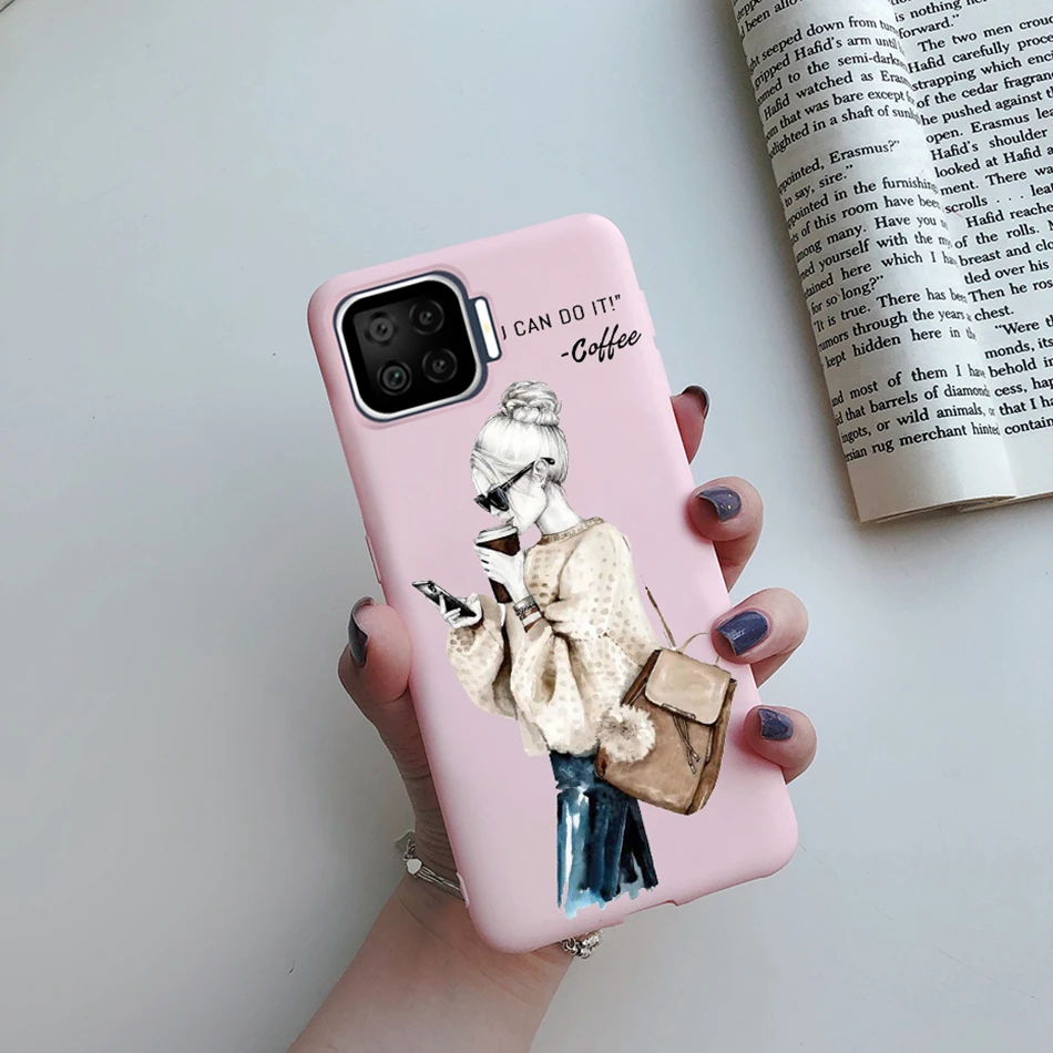 For OPPO A73 Case Beautiful Girls Heart Fundas Soft Silicone Shockproof Cover For OPPO A73 2020 CPH2099 A 73 OppoA73 Phone Case casing oppo