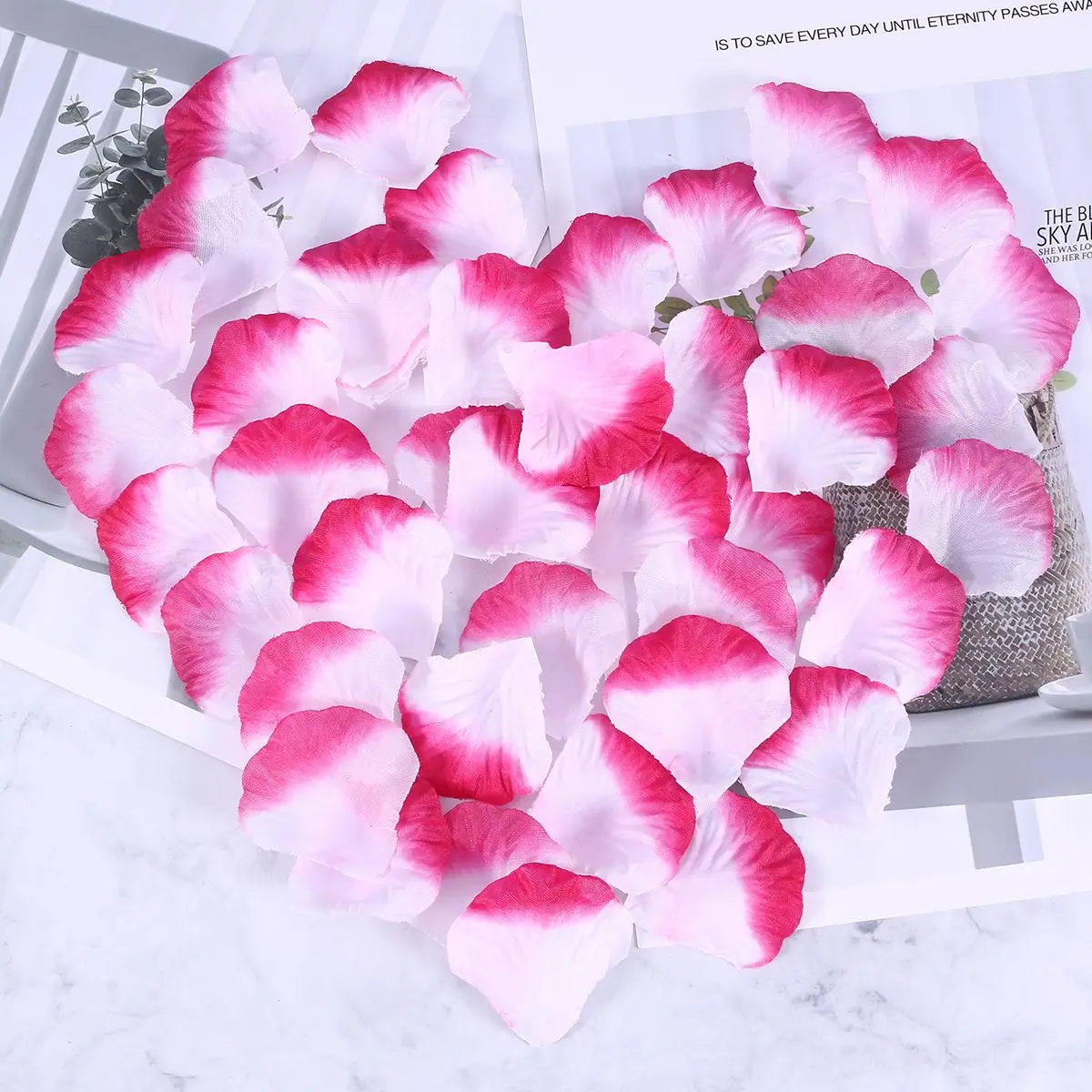 2000pcs Silk Rose Petals Wedding Scatter Flowers Flower Children Throwing Flowers Wedding Room Ceremony Layout Simulation Petals 2000pcs Silk Rose Petals Wedding Scatter Flowers Flower Children Throwing Flowers Wedding Room Ceremony Layout Simulation Petals